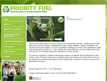 Tablet Screenshot of priorityfuel.net